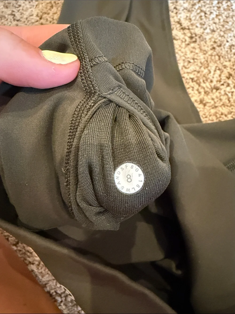 lululemon athletica Dark Olive High-Rise Align Leggings